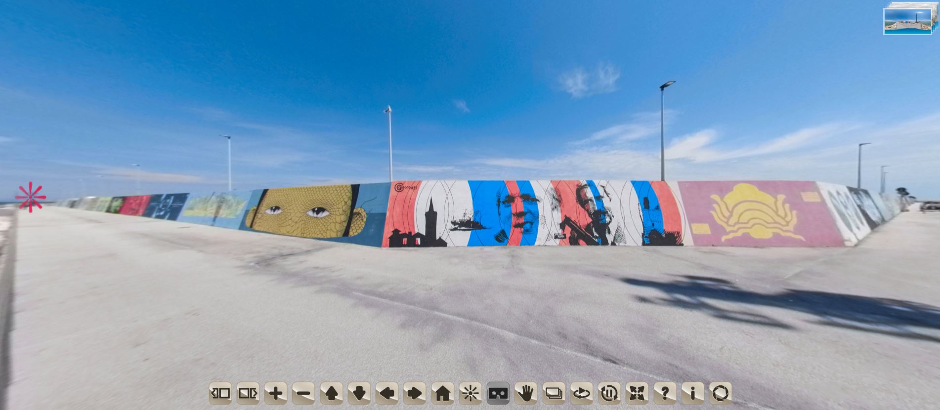 murales del porto di civitanova marche